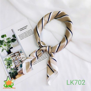 Khăn turban kẻ 70*70cm ( loại 1)