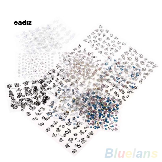 [Hàng mới về] Set 30 Tấm Decal Nước Dán Móng Nghệ Thuật