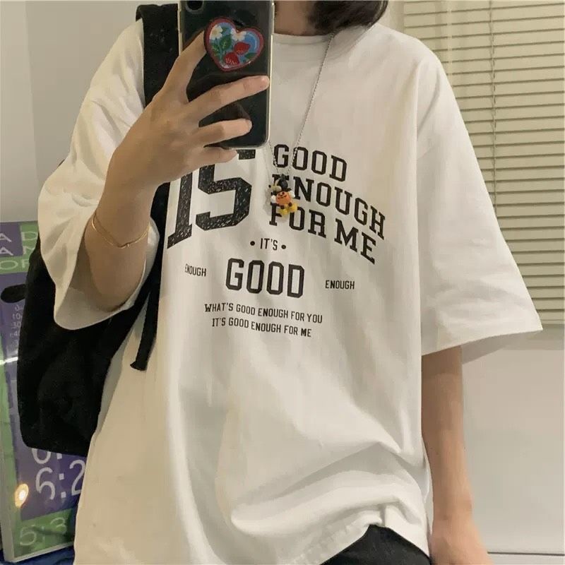 Áo thun tay lỡ unisex Is Good