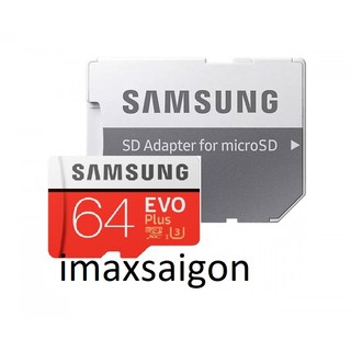 THẺ NHỚ SAMSUNG MICRO SDXC EVO PLUS 64GB (MODEL 2020)