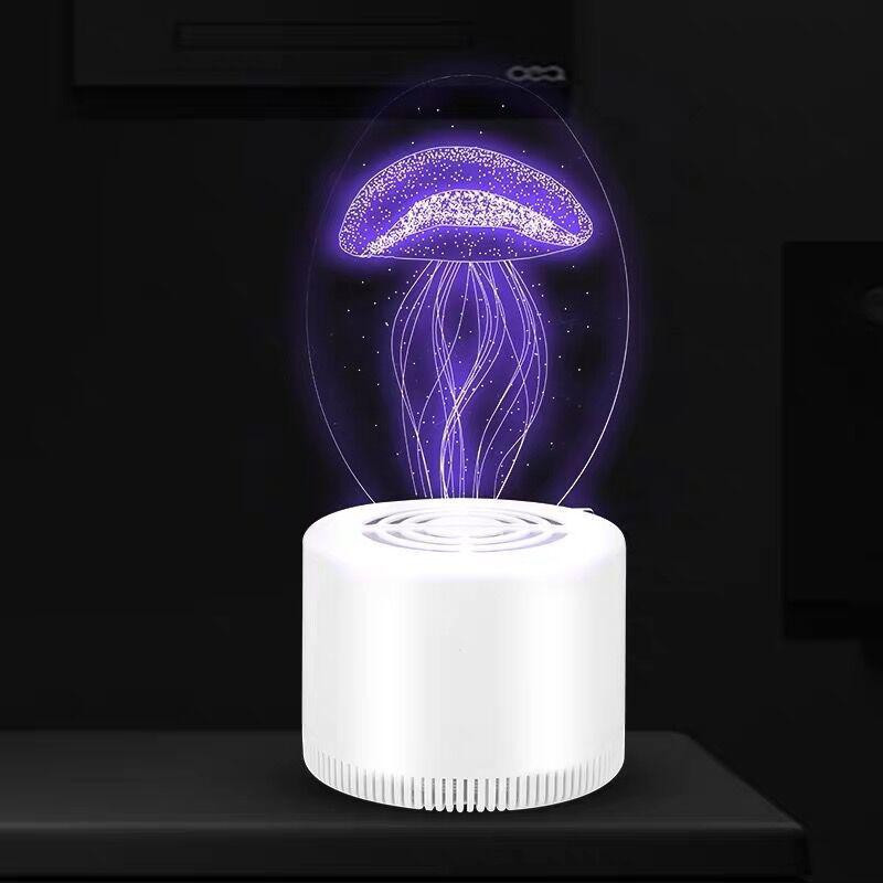 Đèn bắt muỗi, diệt côn trùng kèm đèn ngủ thông minh chế độ Led 3D hiển thị cực đẹp