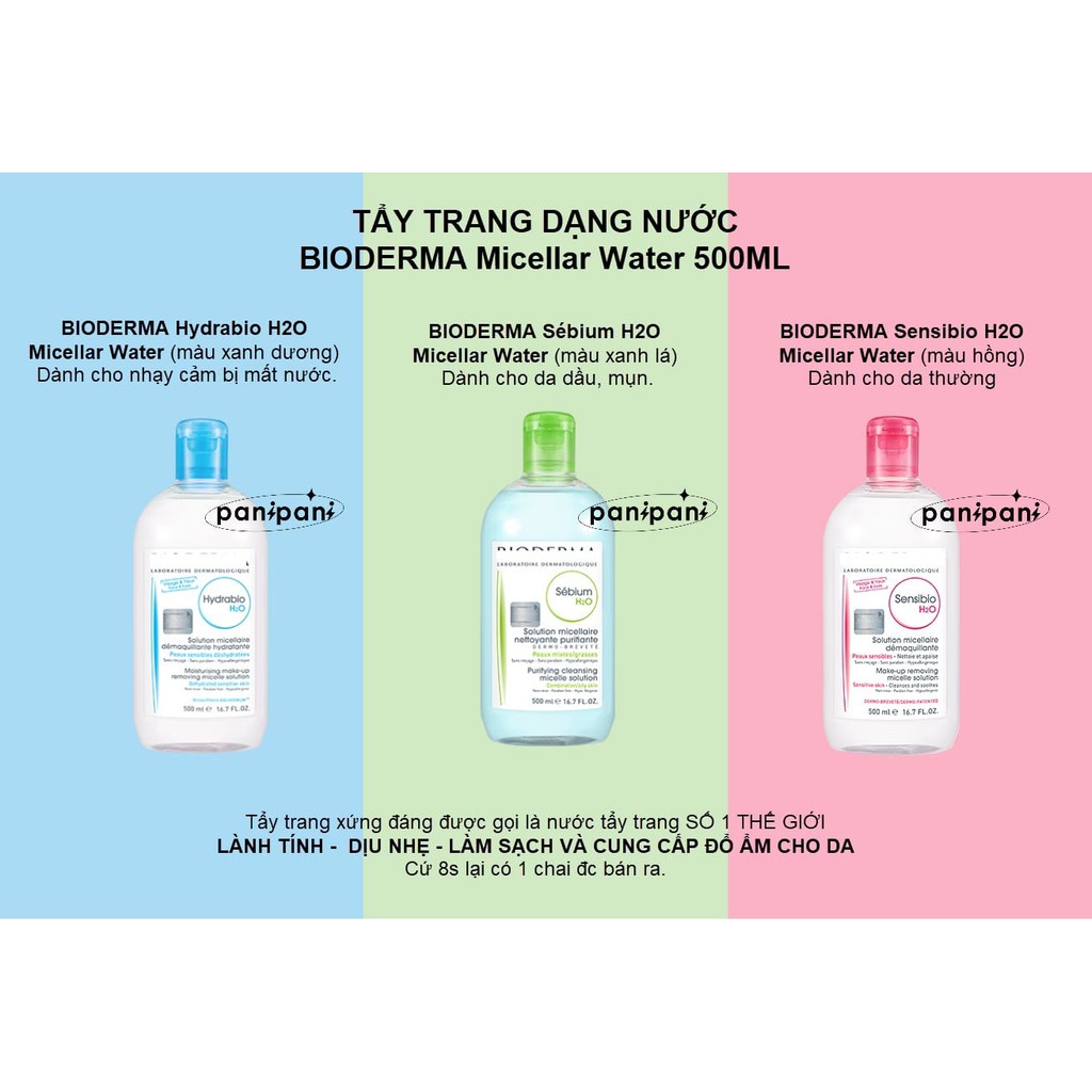 [ 100% AUTH] Nước Tẩy Trang BIO Micellar Water H20 | BigBuy360 - bigbuy360.vn