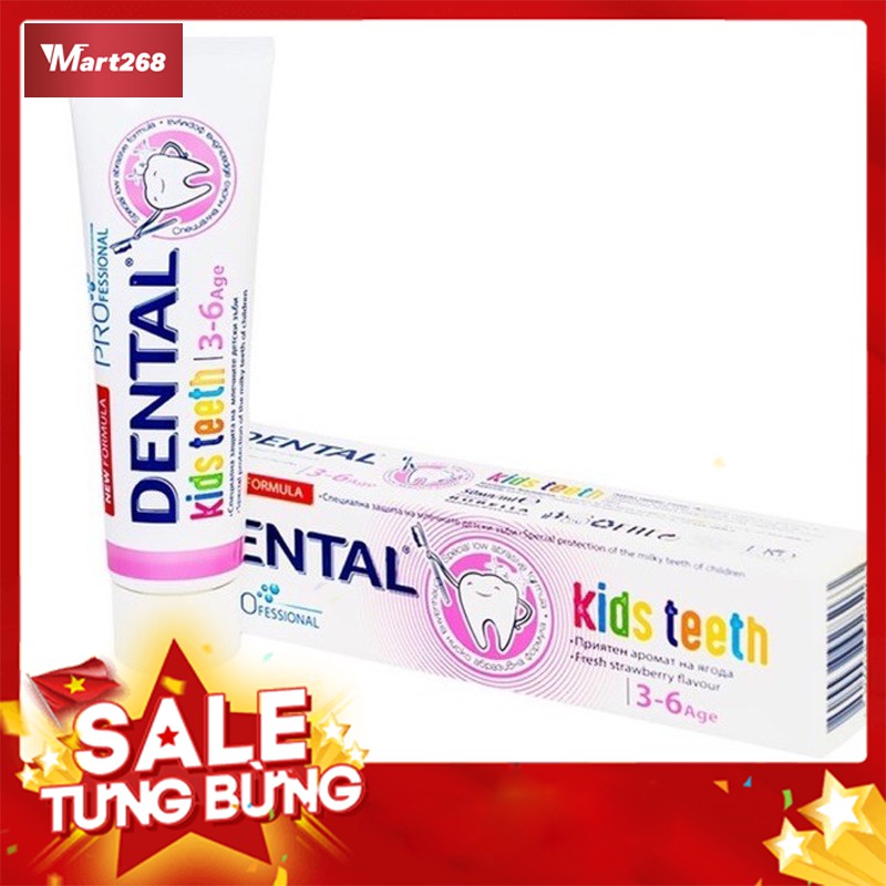 Kem Đánh Răng Dental Pro Kids Teeth Dành Cho Bé Trên 3 Tuổi