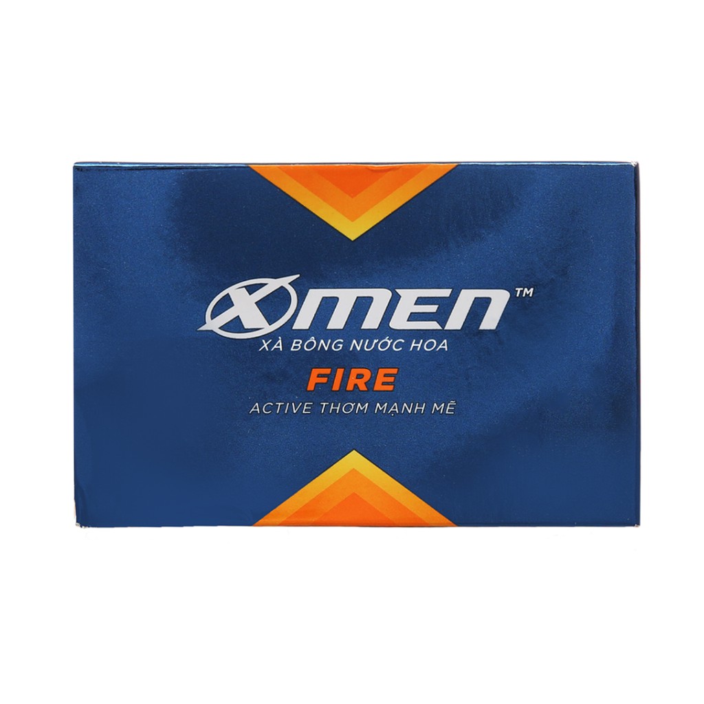1 cục xà bông nước hoa X-Men Fire Active thơm mạnh mẽ 90g