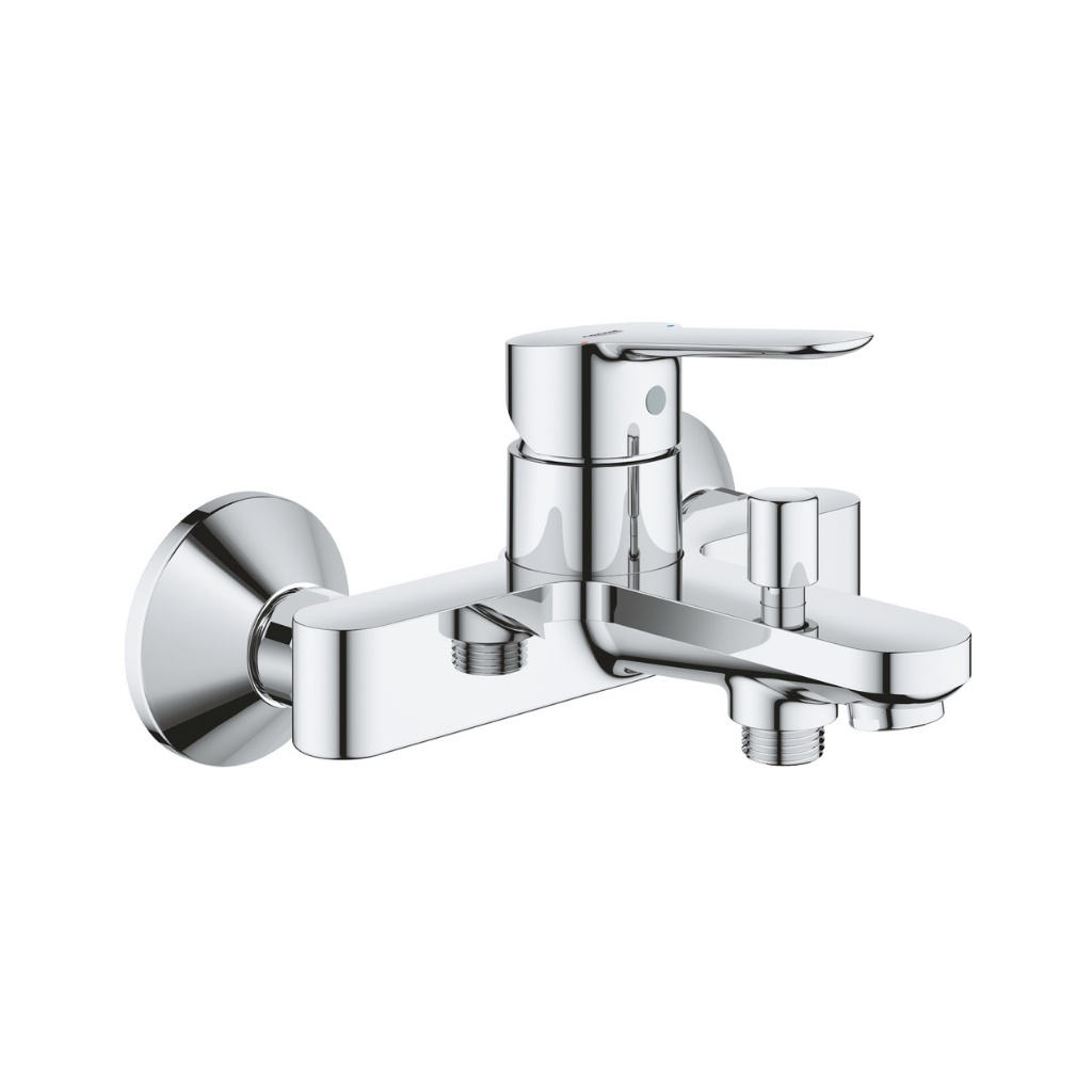 Bộ trộn nổi GROHE BAUEDGE 2 chế độ với bộ chuyển đổi chế độ sen tắm và vòi bồn tắm tiện dụng 23605000