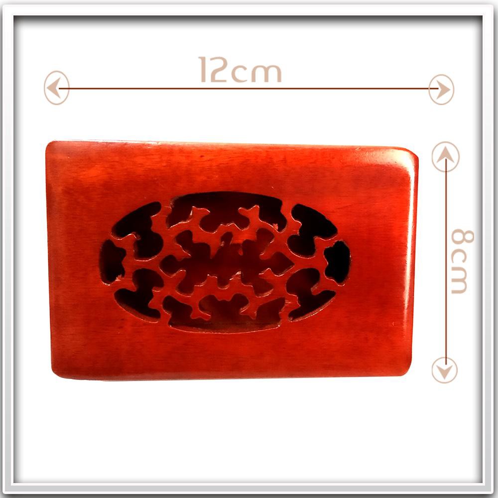 Hộp quà hình chữ nhật bằng gỗ tự nhiên, hàng thủ công cao cấp và khắc Hoa văn đẹp, sang trọng