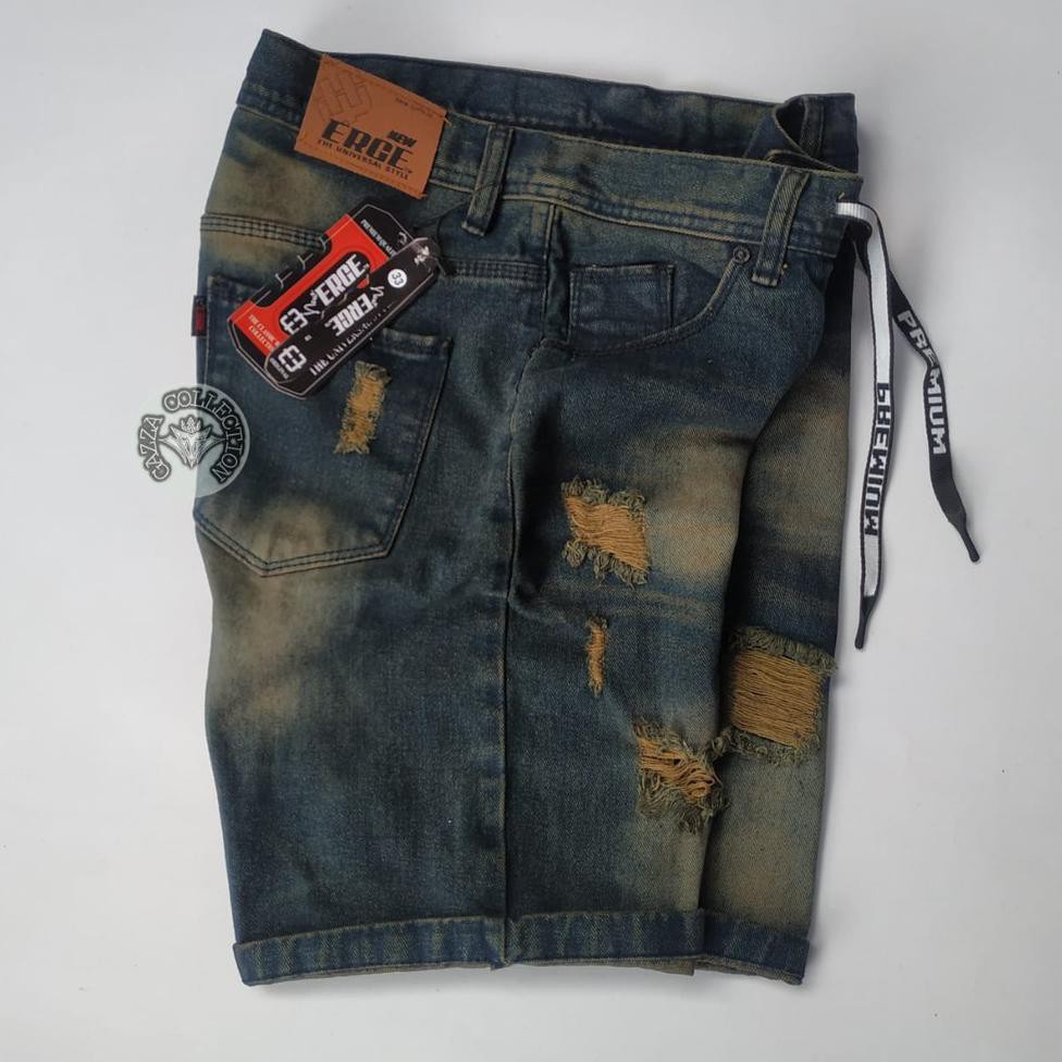 Quần Short Jean Nam Rách size 27-38