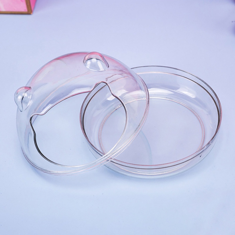 Hộp Đựng Cát Vệ Sinh Cho Chuột Hamster Bằng Nhựa Trong Suốt Tiện Dụng