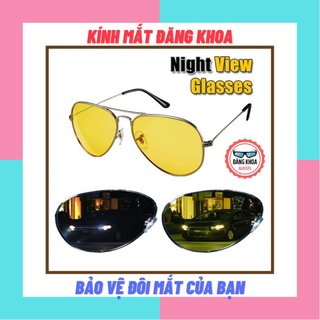 Kính Đi Đêm Night View Glasses - Kính Chuyên Dụng Lái Xe Ban Đêm Thời Trang  Chống Bụi DANGKHOA DK09