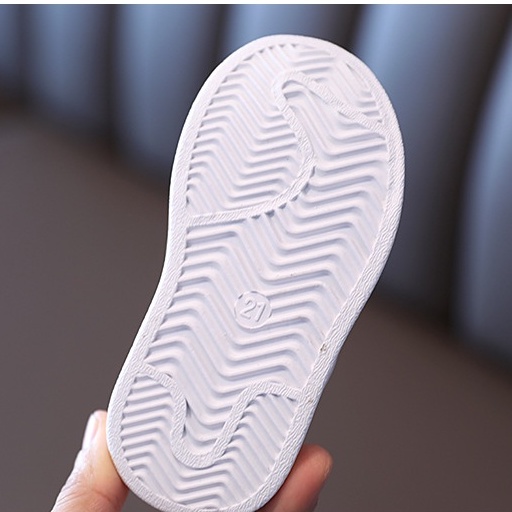 [HCM] Giày Thể Thao ADIDAS Kẻ Sọc Cho Bé Từ 1 - 6 Tuổi _ Quai Dán, Da Mềm, Gót Êm - Hàng Quảng Châu