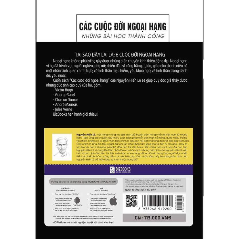 Sách - Các Cuộc Đời Ngoại Hạng - Những Bài Học Thành Công - Tặng kèm Bookmark