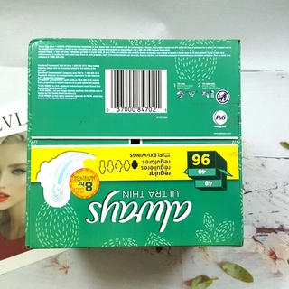 Băng vệ sinh Always Ultra Thin ngày 96 miếng