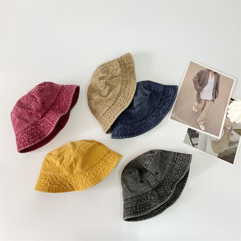 Mũ Tai Bèo Chống Nắng Vành Lớn Kiểu Retro Nhật Bản Dễ Thương Cho Bé