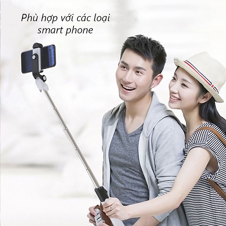 [Mã BMBAU50 giảm 7% đơn 99K] Gậy Selfie Bluetooth 3 chân Tripod XT09 3 trong 1