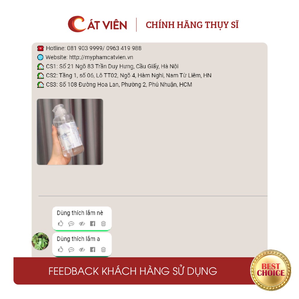 Serum tinh chất cấp nước HA Derma, dưỡng ẩm kiềm dầu, tái tạo phục hồi da, căng bóng da cho da khô, da dầu - 500ml