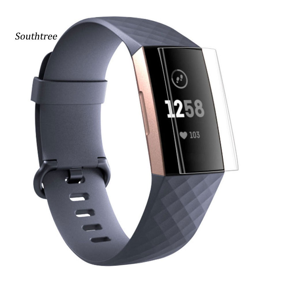 (Hàng Có Sẵn) Miếng Dán Màn Hình Chống Cháy Nổ Cho Fitbit Charge 3