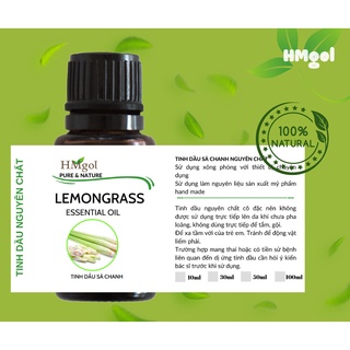 Tinh dầu sả chanh nguyên chất/Lemongrass Essential Oil/10ml-30ml - 50ml