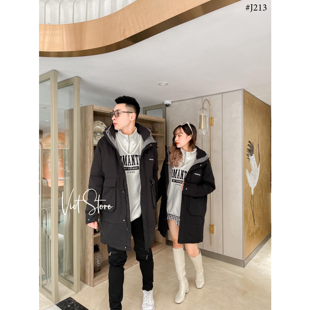 ÁO PHAO NAM NỮ PARKA BALENCIAGA J213 VIET STORE