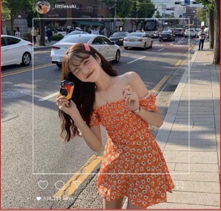 Đầm vintage hãng zara authentic