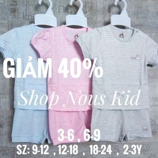 (Uala)Bộ cài vai  kẻ nhỏ