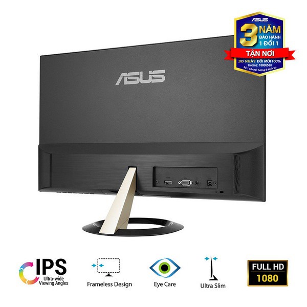 Màn hình Asus VZ249H 23.8" IPS FHD 5ms viền siêu mỏng có loa