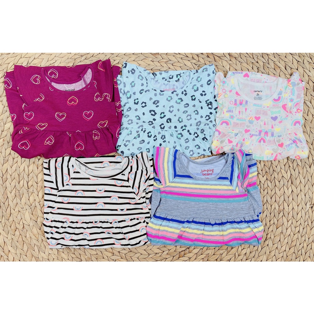Đầm thun cánh tiên xuất xịn cho bé gái 7-19kg - Bigbaby