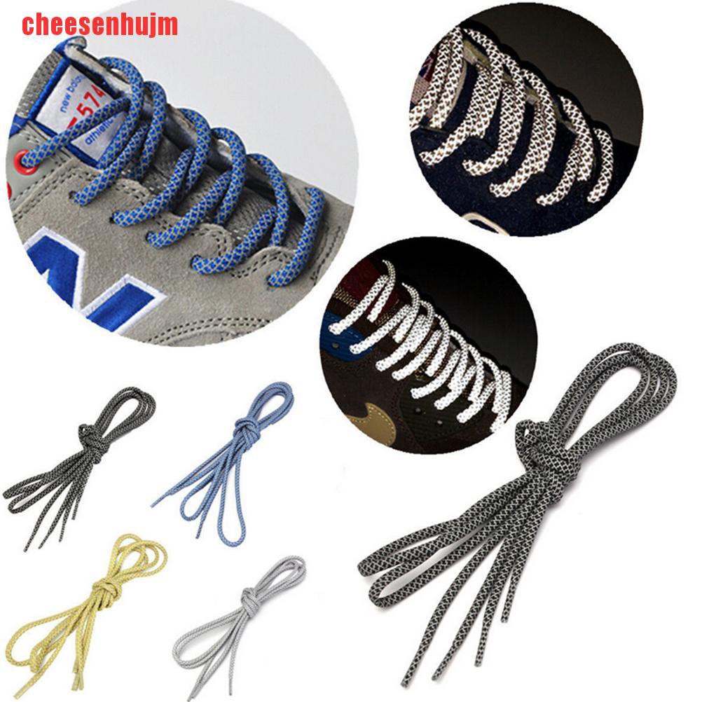 Dây Giày Thể Thao Chạy Bộ Cột Dây Phản Quang Tròn