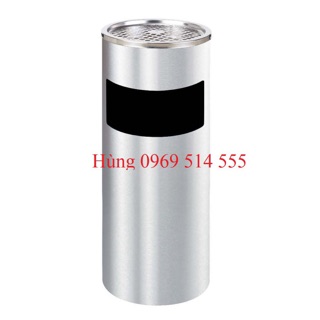 Thùng rác inox gạt tàn A35-A