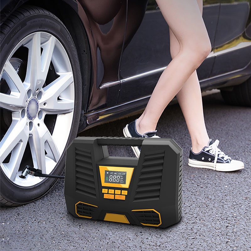Máy nén khí ô tô Thuốc lá Lốp nhẹ hơn Máy bơm khí cho ô tô Xe máy Xe đạp 12V