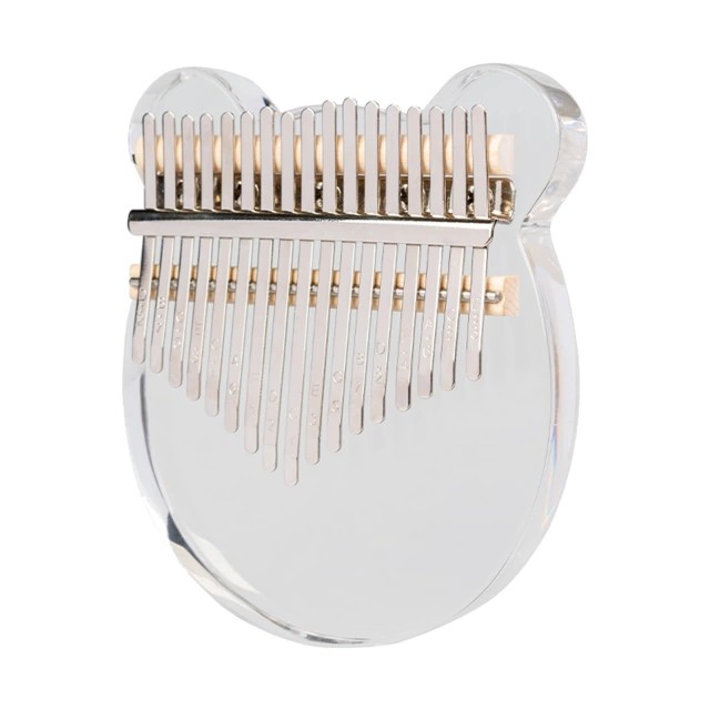 Đàn kalimba trong suốt gấu Acrylic F320