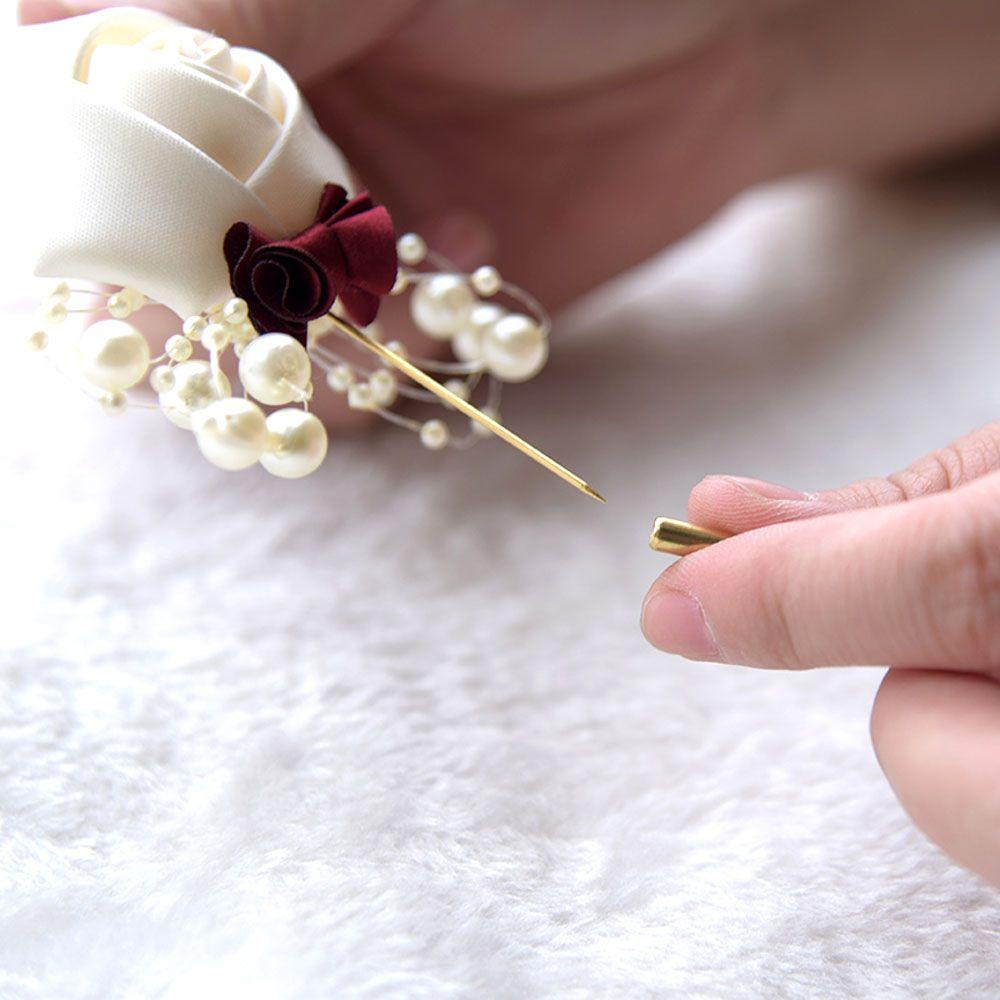 Trâm Cài Áo Hình Hoa Thời Trang Lãng Mạn Cho Cô Dâu Chú Rể