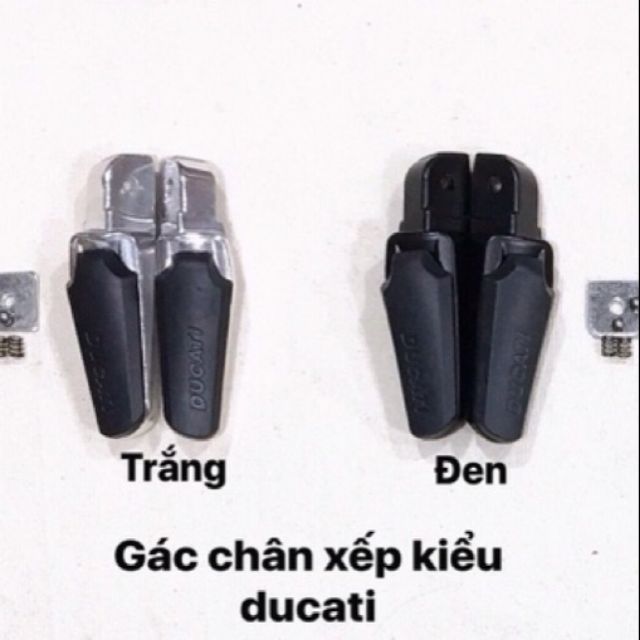 Gác chân Ducati gắn mọi dòng xe