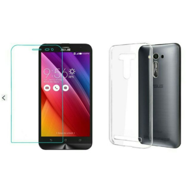 Ốp lưng silicon trong suốt của zenfone 2