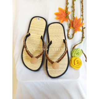 [Độc Quyền] DÉP CHIẾU HANDMADE || Hình thật 100%