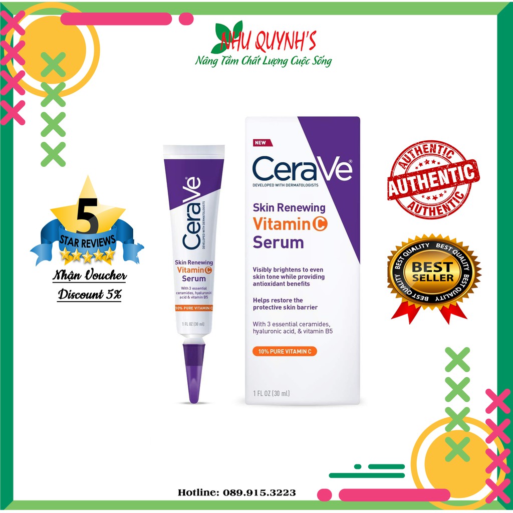 Serum Cerave Skin Renewing Vitamin C (30ml)