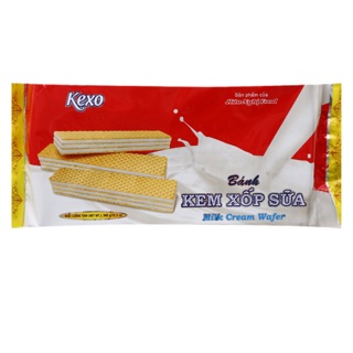Bánh kem xốp Kexo Sữa gói 345g