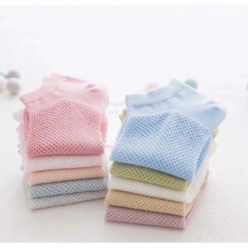 Tất lưới nữ thông hơi dày đẹp