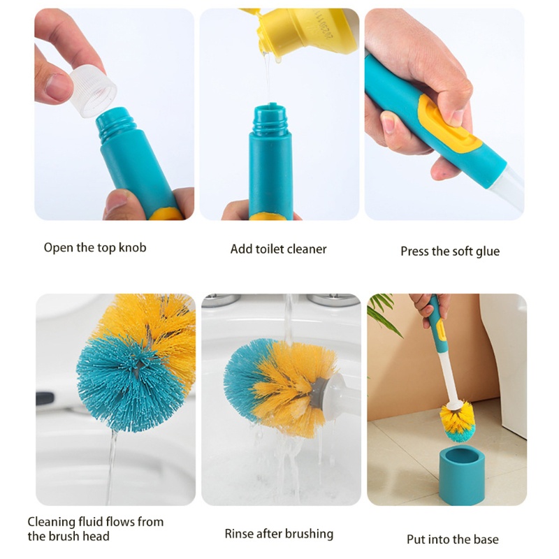 Bàn Chải Vệ Sinh Toilet Cán Dài Tiện Lợi