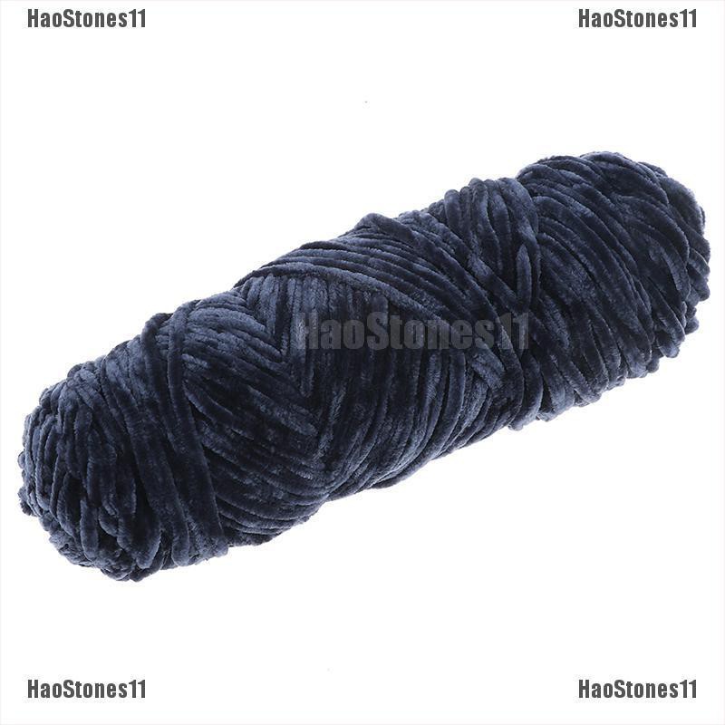 Cuộn len nhung siêu mịn mềm chất cashmere làm đồ thủ công 100g