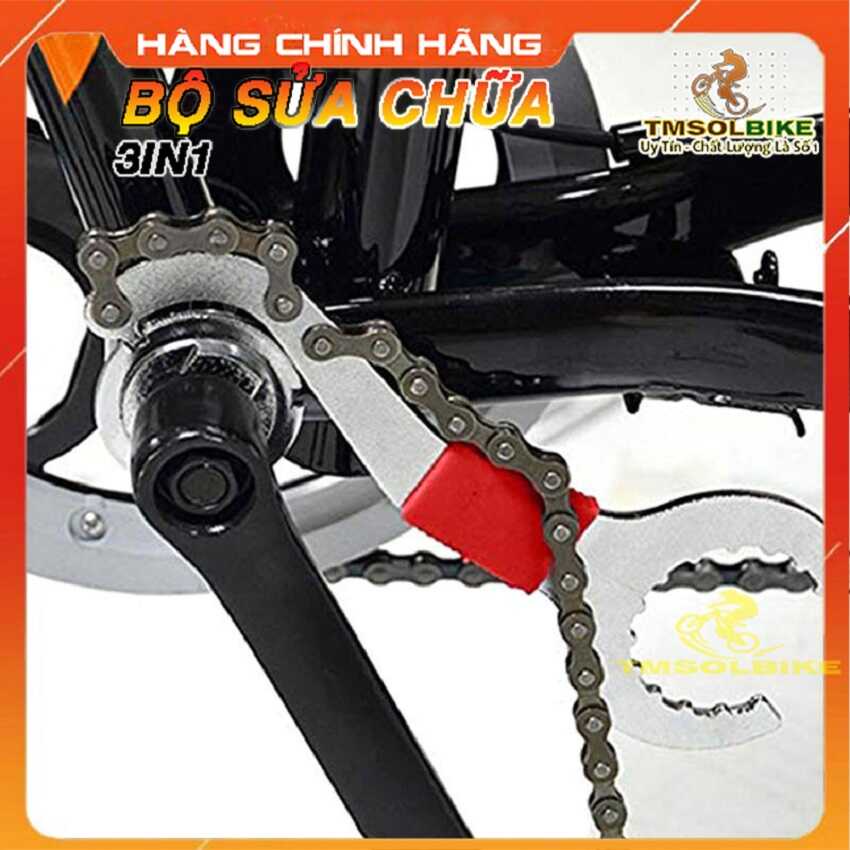 Cờ Lê Sửa Chữa Xe Đạp 3 Chức Năng Bằng Thép Carbon Thiết Kế Nhỏ Gọn Tiện Dụng