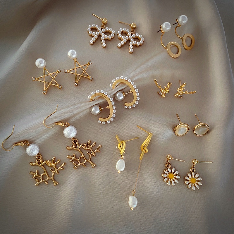 Bông Tai Dáng Dài Phong Cách Retro Thời Trang Cho Nữ