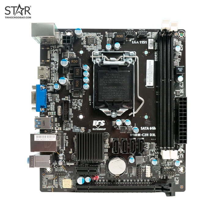 Mainboard ECS H110M-C2H D3L 1.0 (DDR3)