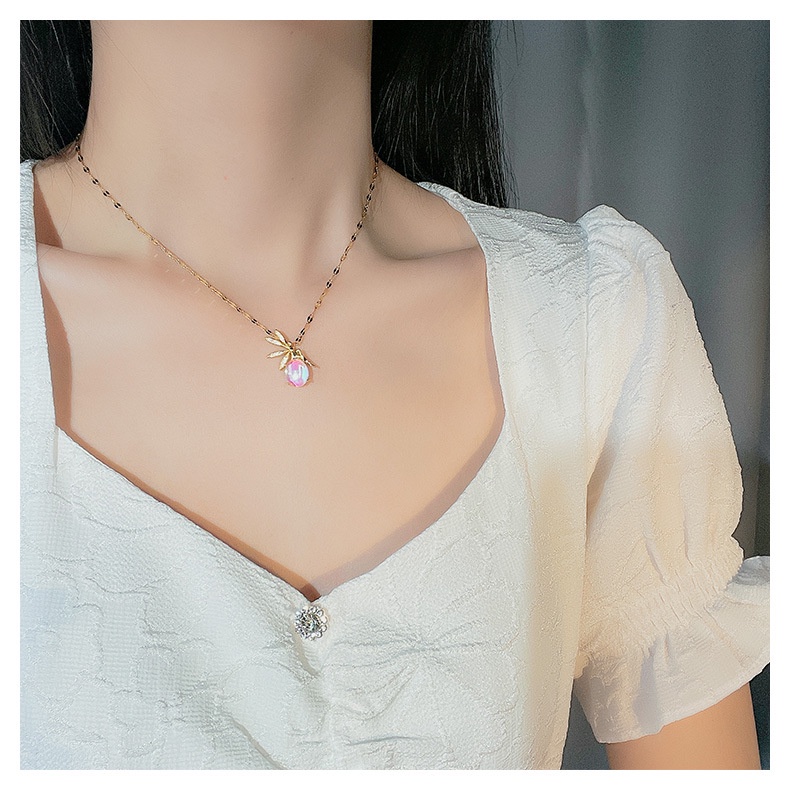 Vòng cổ Thép Titan Mặt Hình Thiên Thần Nhỏ Thời Trang