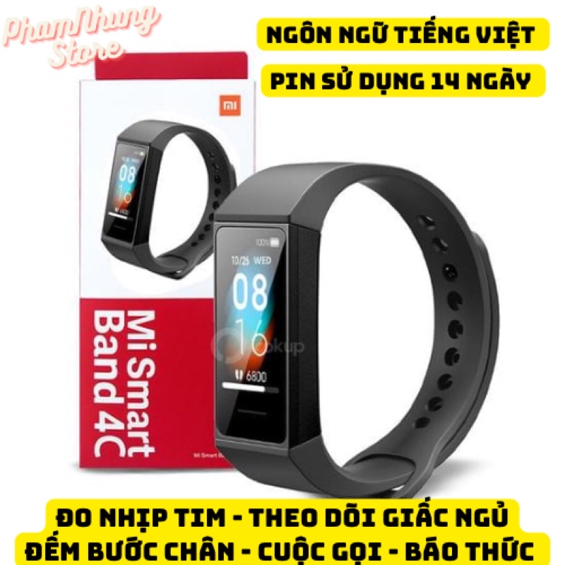 Đồng hồ Miband 4C (Bảo hành 1 năm)