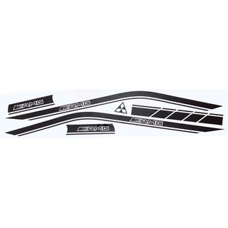Tem chỉ AMG đen trắng dán xe SH - A412