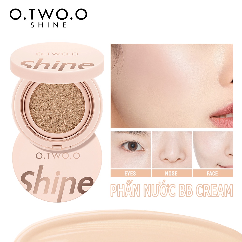 O.TWO.O Foundation Cushion BB Cream Vitality Skin Smooth Natural Base Face Makeup Foundation Cream Cosmetics 82g | BigBuy360 - bigbuy360.vn