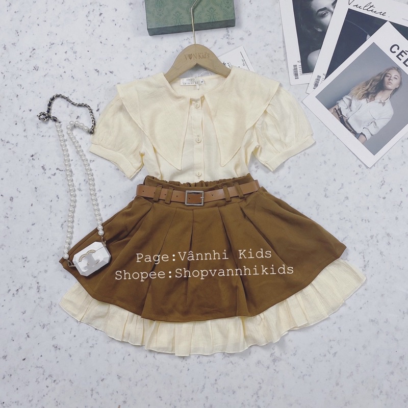 SET TIỂU THƯ KÈM ĐAI CHO BÉ 15kg-40kg