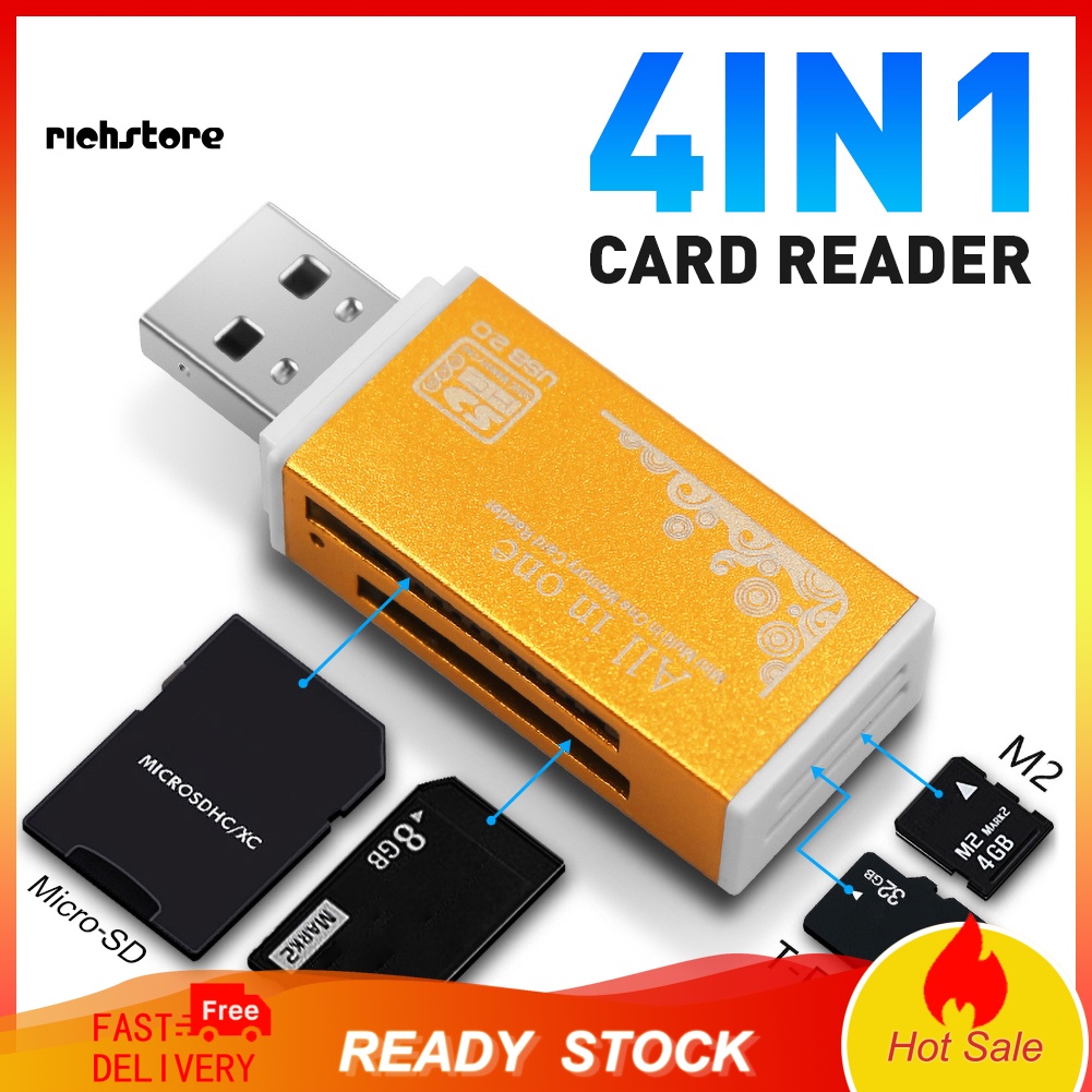 Đầu Đọc Thẻ Nhớ USB 2.0 Đa Năng | BigBuy360 - bigbuy360.vn