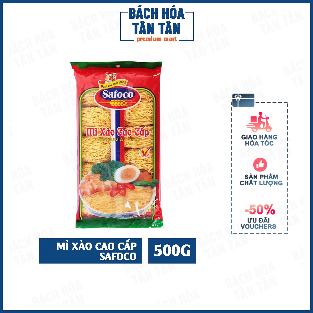 Mì xào cao cấp Safoco, gói 500g