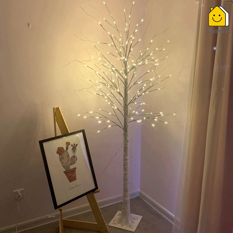 Đèn LED Trang Trí Cây Phong Cách Tây Cao 1m8 Trang Trí Nội Thất, Sảnh Khách Sạn, Nhà Hàng, Sân Vườn, NOEL